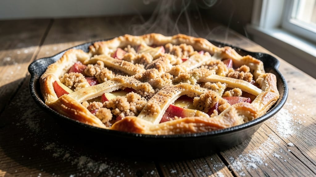 Pioneer Woman Apple Crumble Pie Recipe: Spiced Topping That Crunches Over Warm Cinnamon Filling