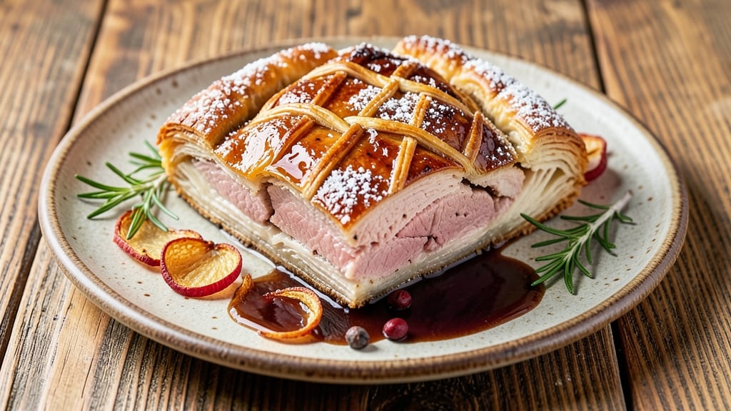 Roast Pork Pie Recipe: Flaky Pastry Cradling Juicy, Slow-Roasted Meat