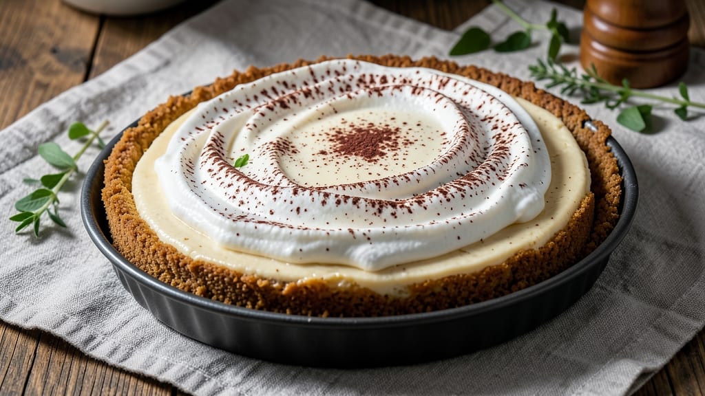 9 Inch Pie Pan Cheesecake Recipe: No-Bake, Rich Vanilla Center