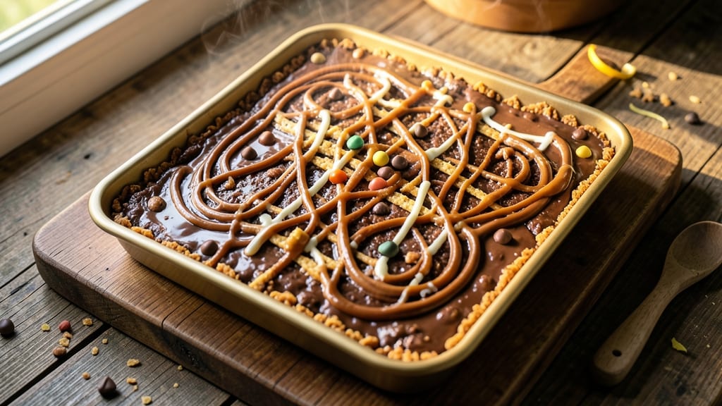 Reese's Chocolate Peanut Butter Rice Krispie Treats Recipe: Fudgy Crunch Meets Melty Vanilla Bliss