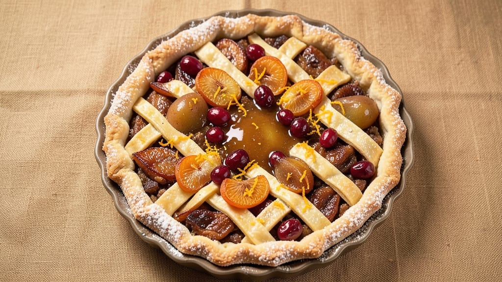 All-Fruit Mincemeat Pie Recipe: Tart-Sweet Spice Harmony in Buttery Crust