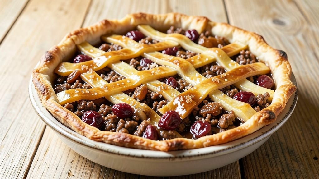 Amish Mincemeat Pie Recipe: Spiced Fruit Filling and Buttery Streusel Crunch