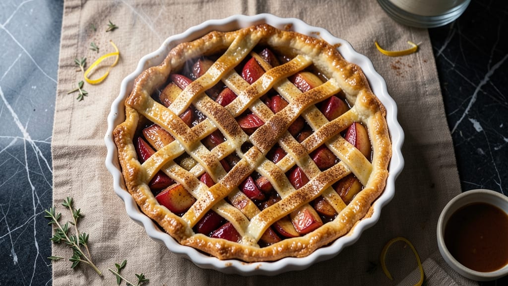 Apple And Cinnamon Pie Recipe UK: British-Style Spiced Crust and Filling