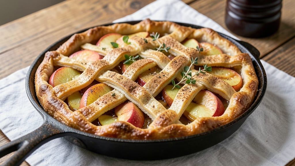Scrumptious Apple Pie Recipe: Warm Spice and Buttery Streusel Crunch