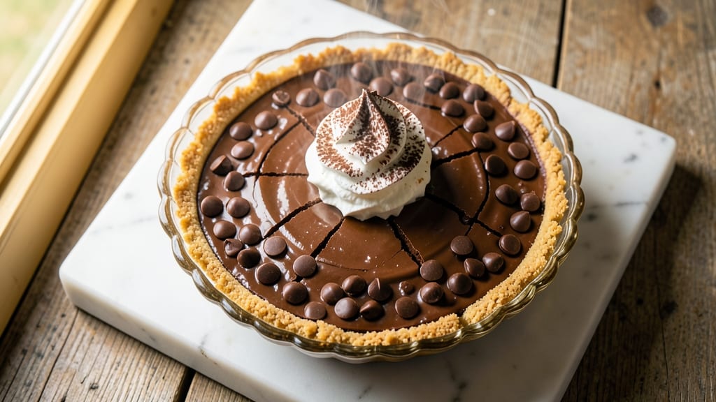 5 Star Chocolate Pie Recipe: Velvety Fudge Center That Never Cracks