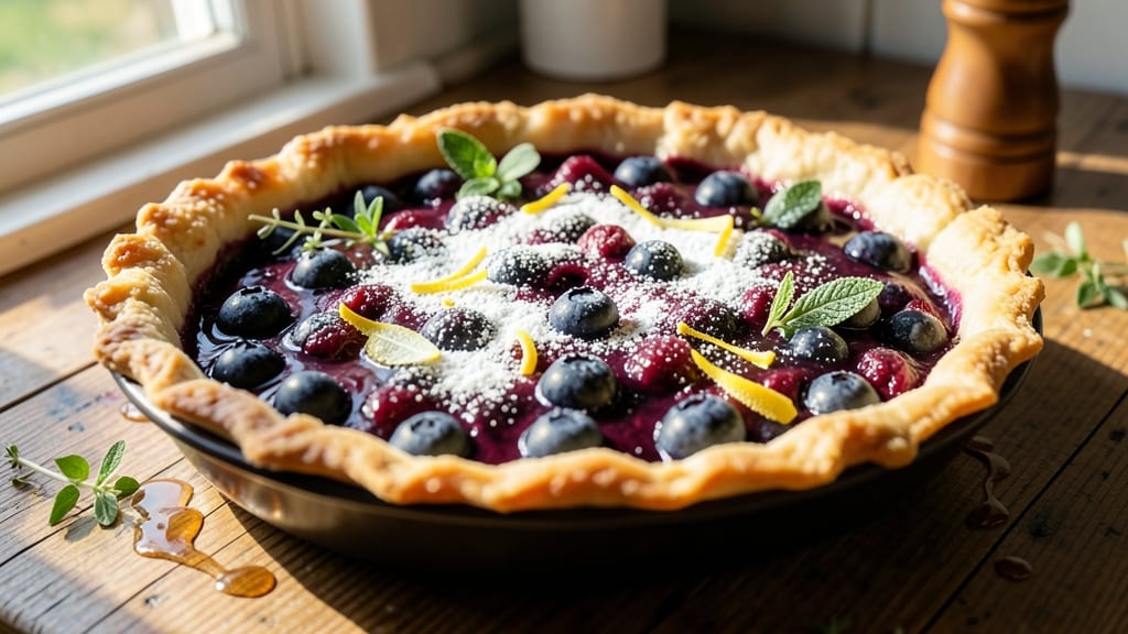 1 Crust Blueberry Pie Recipe: Foil-Sealed Shortcut for Perfectly Golden Top
