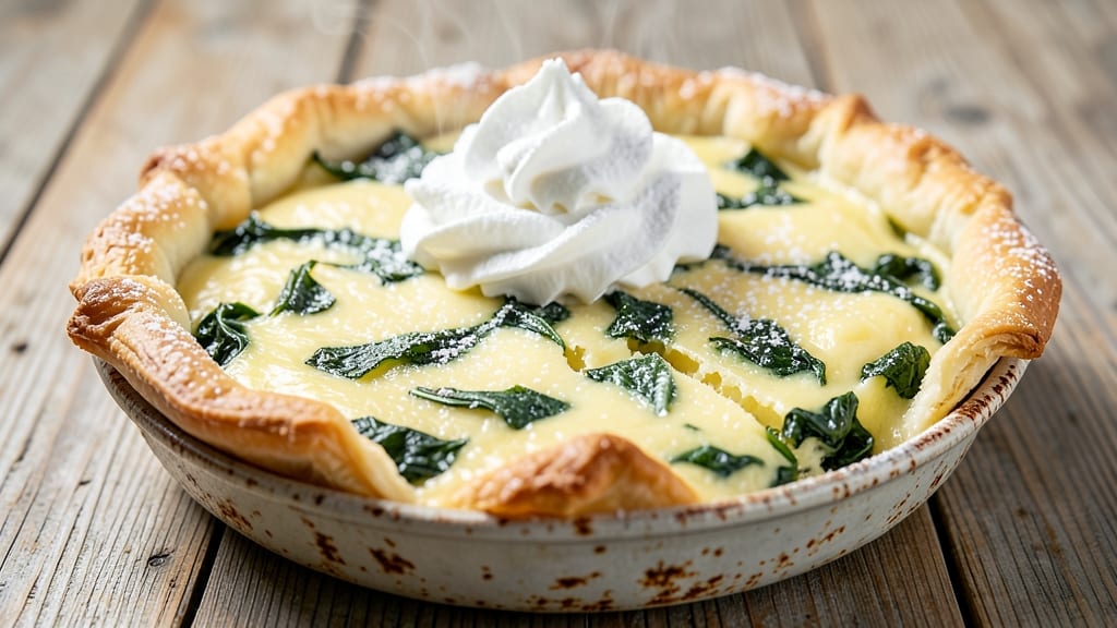 Spinach And Egg Pie Recipe: Savory Quiche Twist With Herbed Crust