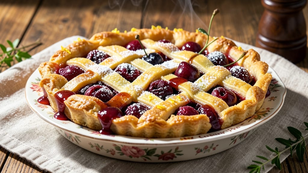 Amazing Cherry Pie Recipe: Tart-Sweet Burst of Summer in Every Slice