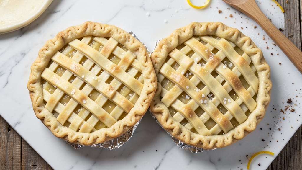 9-Inch Double Pie Crust Recipe: Foil-Sealed Secret for Perfectly Golden Edges Every Time
