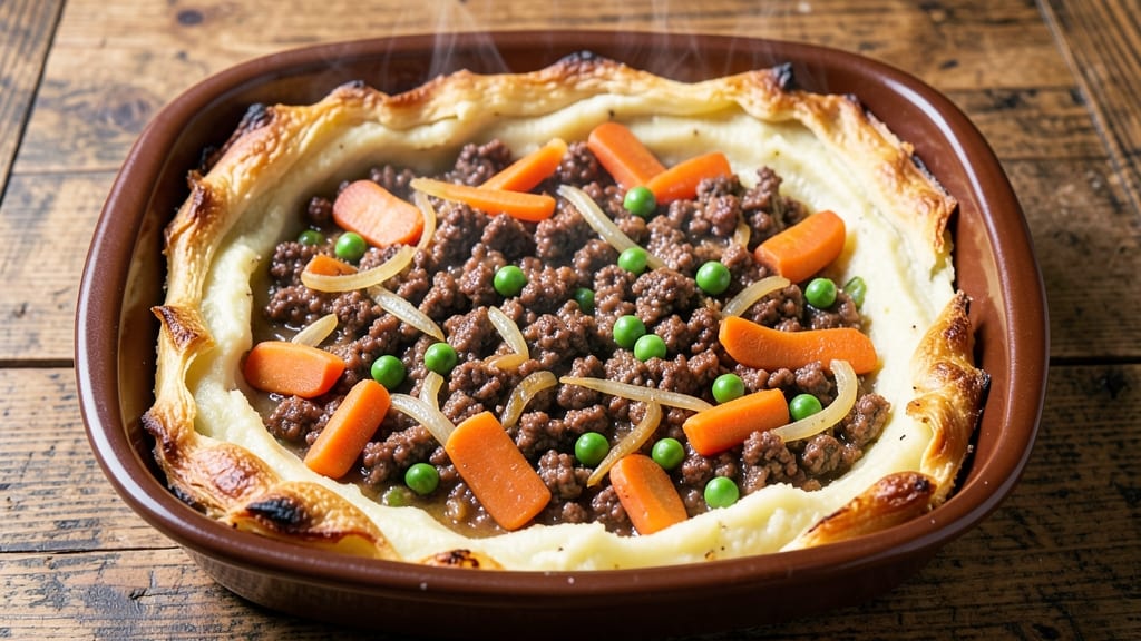 9x13 Shepherd's Pie Recipe: Flaky Topping Hides Savory Meat Filling Magic