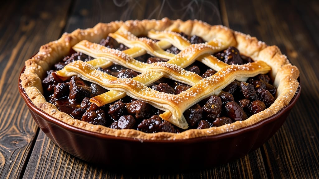 Prue Leith's Red Dragon Pie Recipe: Spiced Rum Infusion and Buttery Lattice Crunch