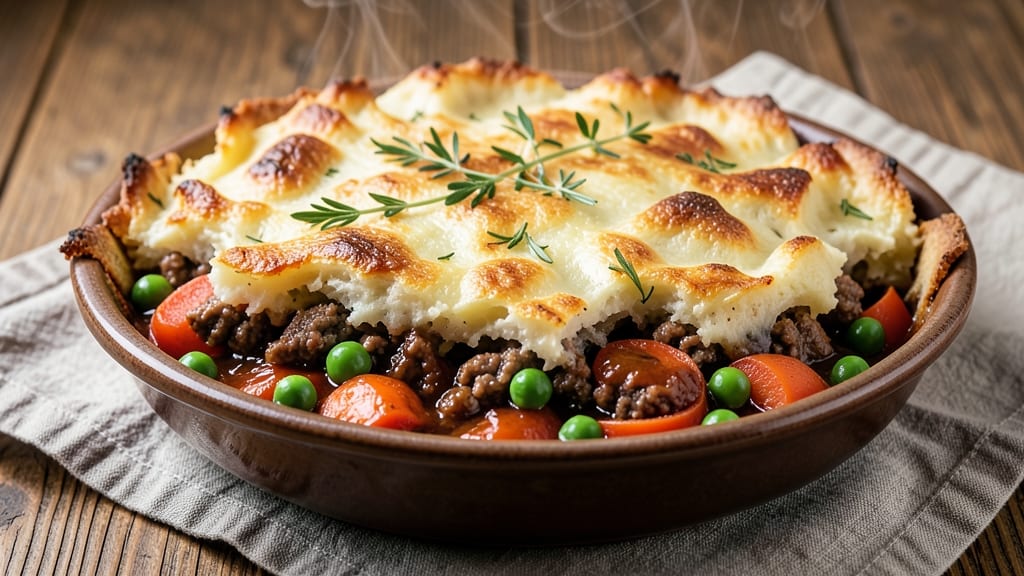 A1 Shepherd's Pie Recipe: Savory Gravy and Flaky Homemade Crust Harmony