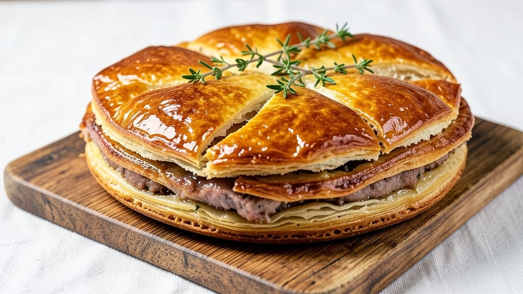 Raised Pork Pie Recipe: Flaky Pastry Cradling Savory Meat and Herbs