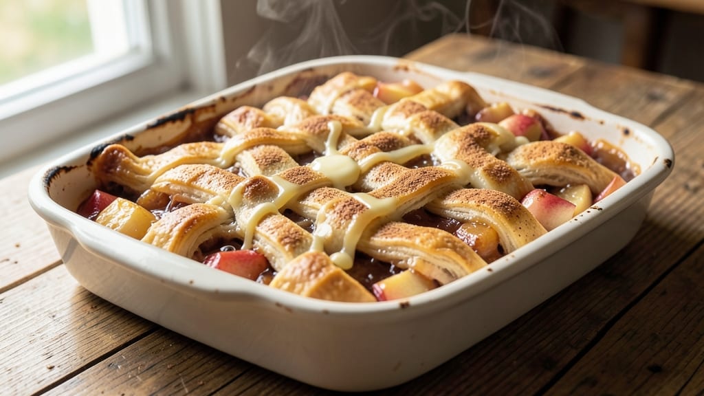 Pillsbury Crescent Rolls and Apple Pie Filling Recipe: Golden Crust, No-Roll Dough Shortcut