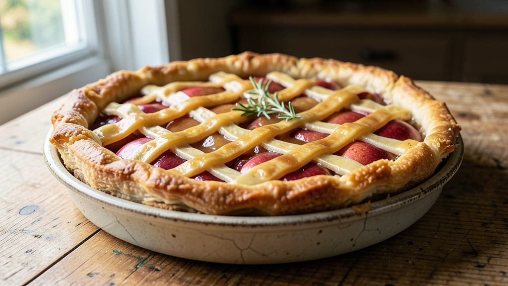 Joanna Gaines' Apple Pie Recipe: Flaky Lattice Crust With Foil-Sealed Perfection