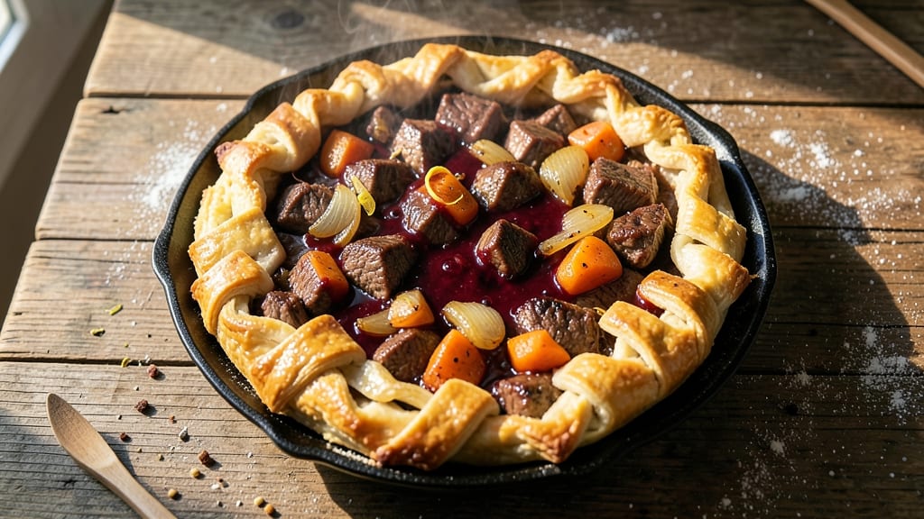 Roast Beef Pie Recipe: Savory Pastry With Tender Meat and Rich Gravy