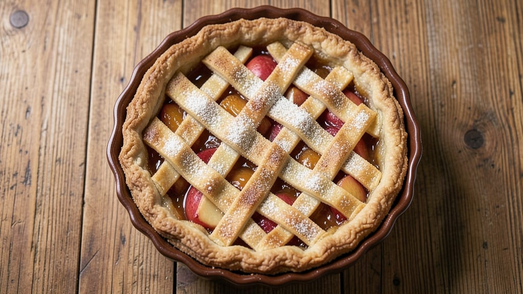Prison-Style Apple Pie Recipe: Rustic Crust and Spiced Filling in One Pan