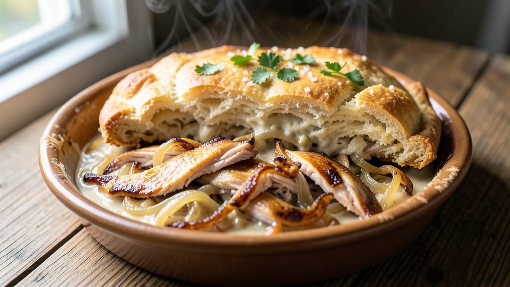Instant Pot Chicken Pot Pie Recipe With Biscuits: One-Pot Creamy Gravy and Flaky Top
