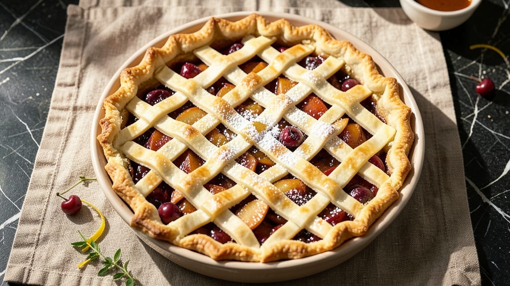 9 Double Crust Pie Recipe: Flaky Lattice Crust With Foil-Sealed Perfection