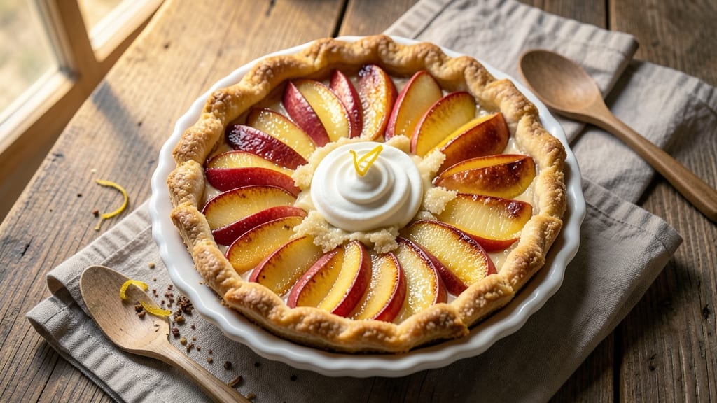 Apple Blossom Pie Recipe Using Pie Crust: Fragrant Vanilla-Infused Filling with Crispy Lattice Top