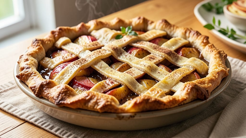 Rome Apple Pie Recipe: Crispy Lattice Crust With Juicy Fruit Filling