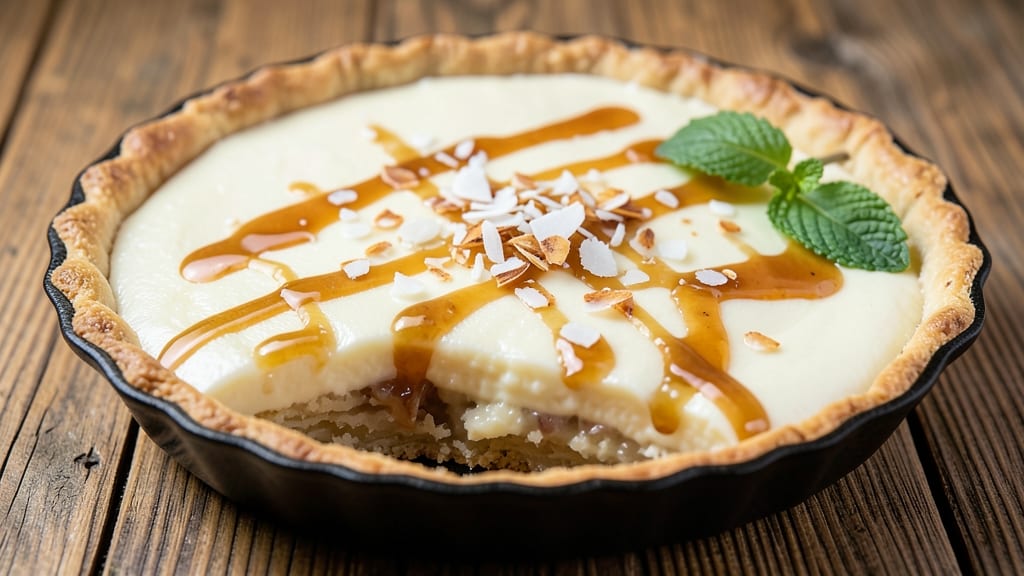 Soul Food Coconut Pie Recipe: Creamy Coconut Filling with Golden, Foil-Sealed Crust