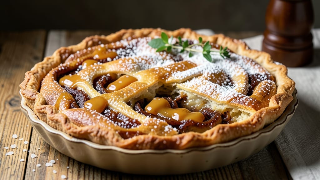 Royer's Sweet and Salty Pie Recipe: Buttery Crust Meets Caramelized Nut Swirls