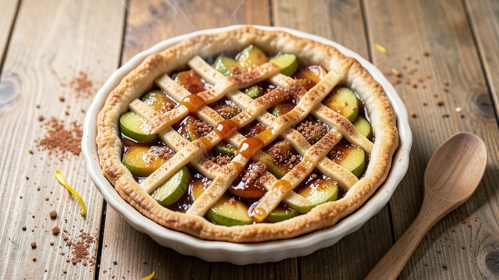 Apple Of Her Eye Pie Recipe: Caramelized Topping and Spiced Filling Fusion