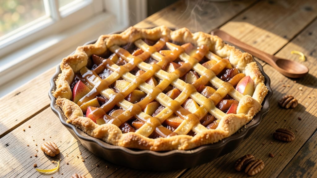 Apple Pie Caramel Apple Rocky Mountain Recipe: Mountain-Inspired Dessert Duo