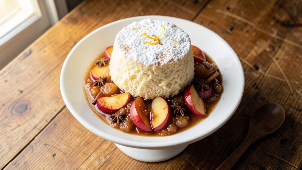 Angel Food Cake and Apple Pie Filling Recipe: Light-as-Air Layers with Spiced Apple Bliss