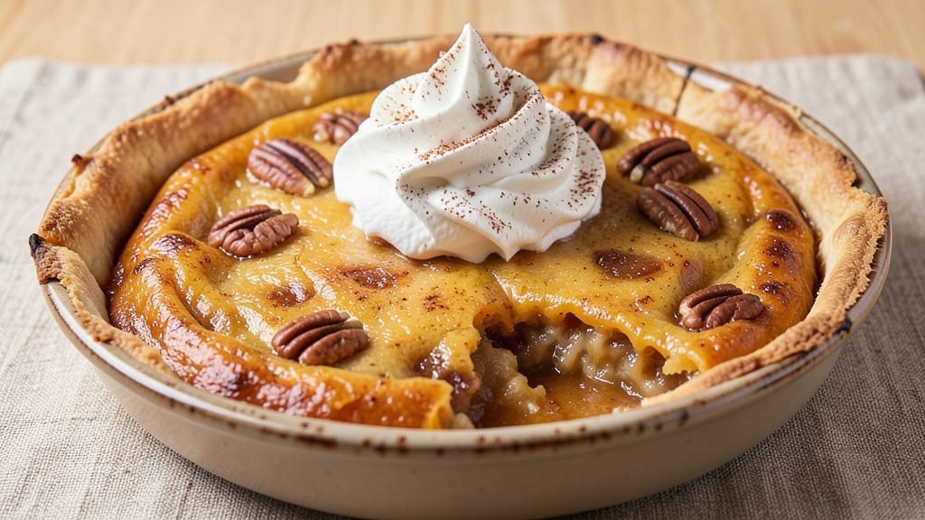 Say McIntosh Sweet Potato Pie Recipe: Spiced Filling and Foil-Sealed Crust Brilliance
