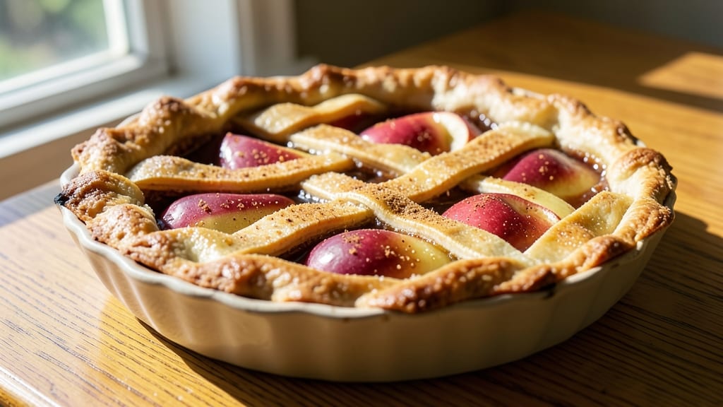 1950s Apple Pie Recipe: Homestyle Spice and Flaky Crust Magic