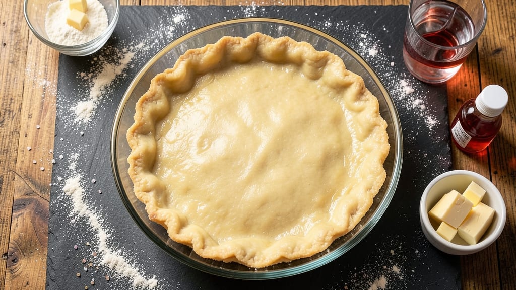 6-Inch Pie Crust Recipe: No-Roll, Press-And-Bake Flaky Magic