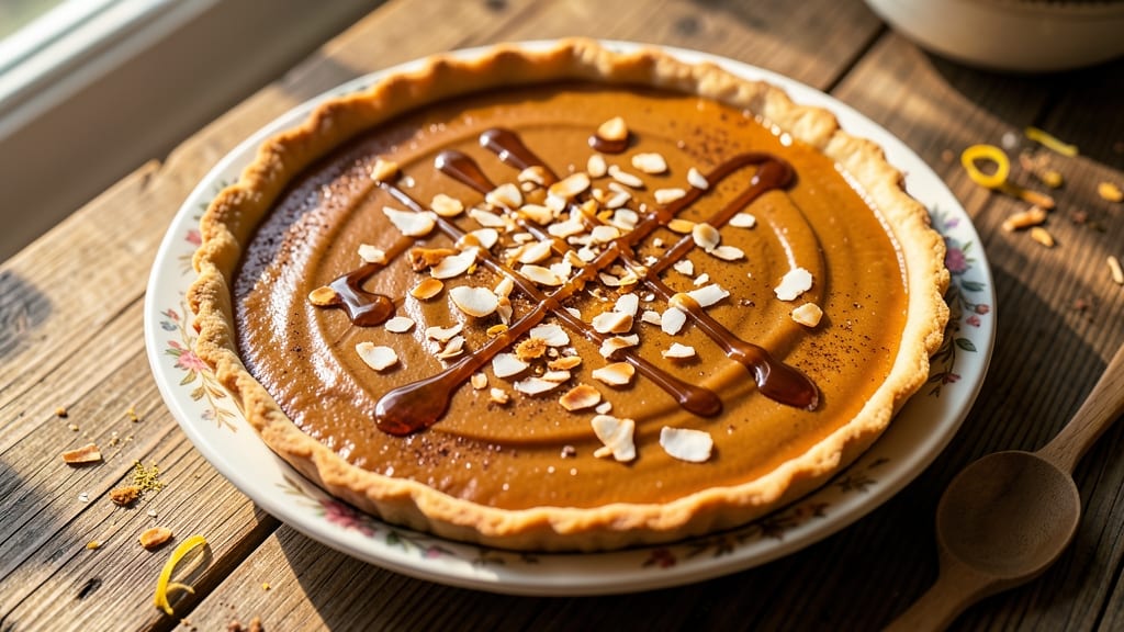 3-Ingredient Pumpkin Pie Recipe: Velvety Spice Without the Dairy