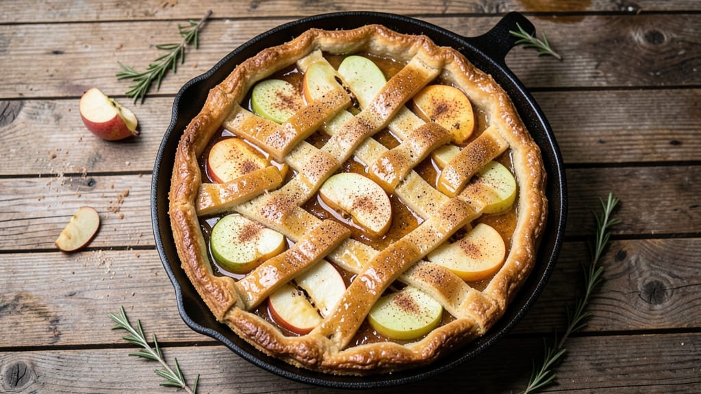 Pioneer Apple Pie Recipe: Homestead-Style Crisp With Foil-Sealed Perfection