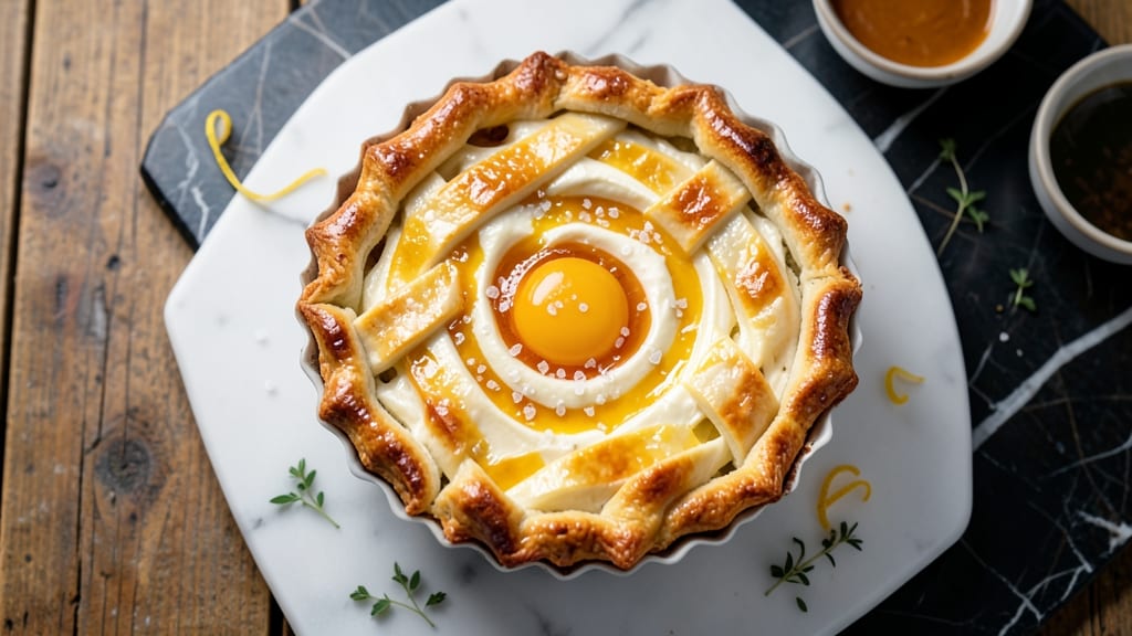 Recipe Using Pie Crust: Creamy Cheesecake Twist With Buttery Layers