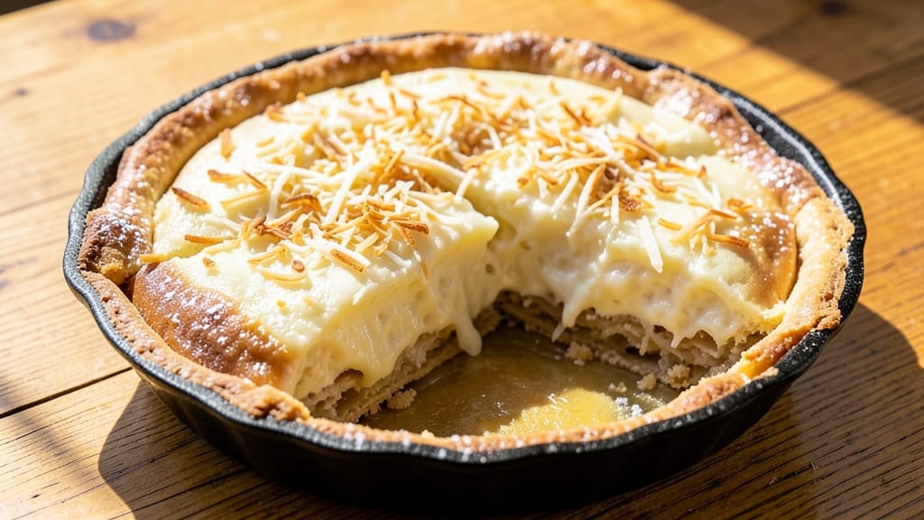 African American Coconut Pie Recipe: Nostalgic Coconut Cream With Vanilla Swirl Bliss