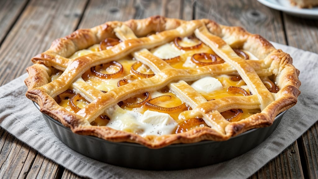 Mary Berry's Cheese and Onion Pie Recipe: Savory Crust and Melty Filling Fusion