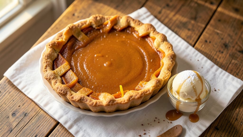 Pumpkin Pie Recipe With Vanilla Ice Cream: Classic Pairing That Feels Like Fall Forever