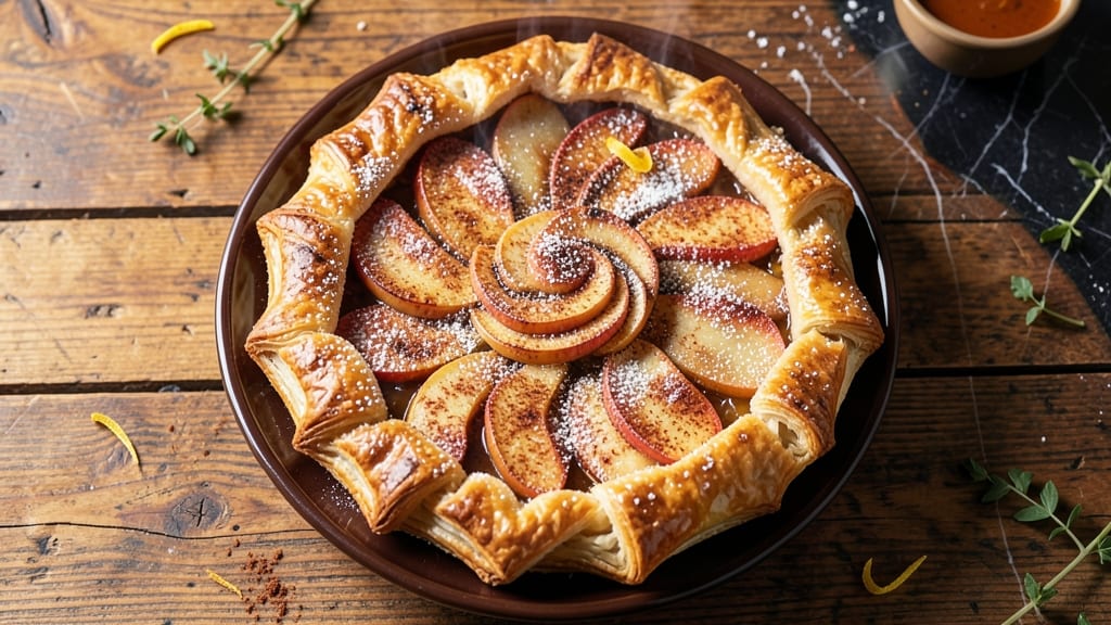 Apple Pie Recipe Made With Puff Pastry: No-Roll Crust Shortcut for Golden Perfection