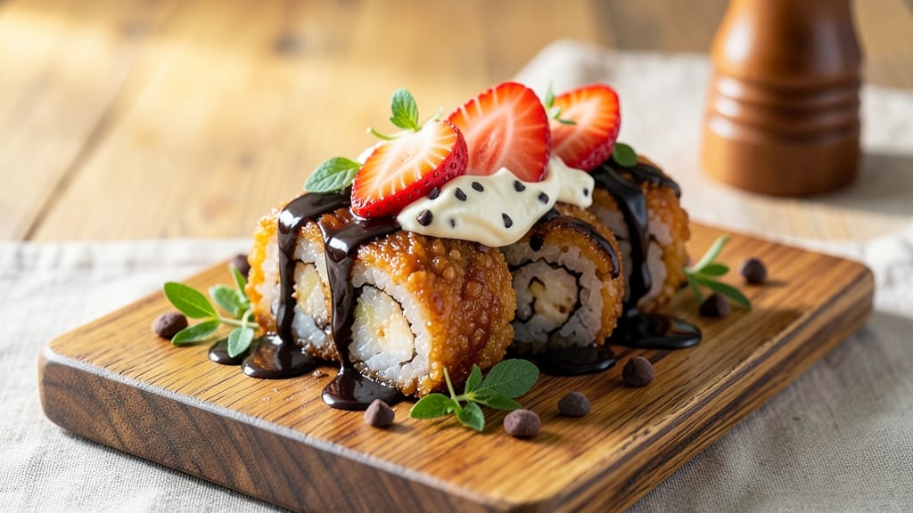 Rice Krispie Treat Sushi Recipe: Crunchy Rolls With Sweet Vanilla Magic
