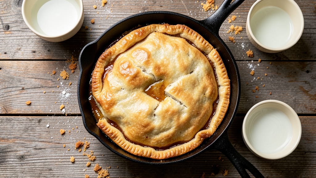 Amish Fried Pie Dough Recipe: Flaky Layers That Stay Golden Without Foil