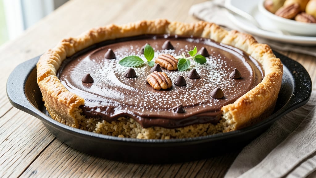 Angus Barn Chocolate Chess Pie Recipe Wral: Deep Cocoa Crunch With Foil-Sealed Crust