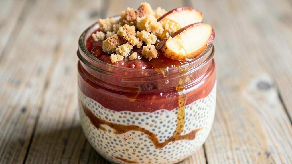 Apple Pie Chia Seed Pudding Recipe: Warm Spice Meets Creamy No-Bake Magic