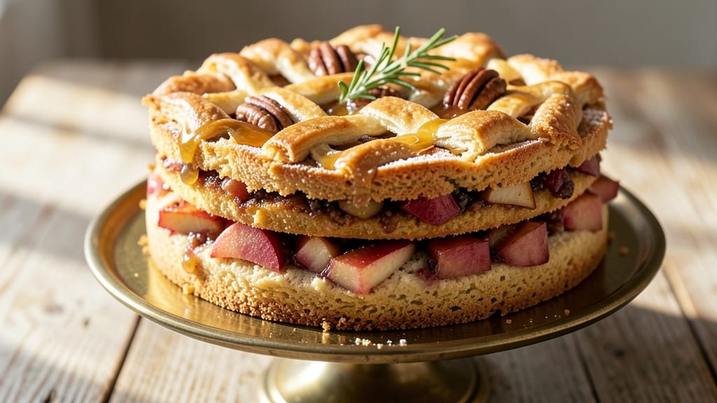 Apple Pie Cake Recipe From Scratch: Homemade Layers With Foil-Sealed Crust Trick