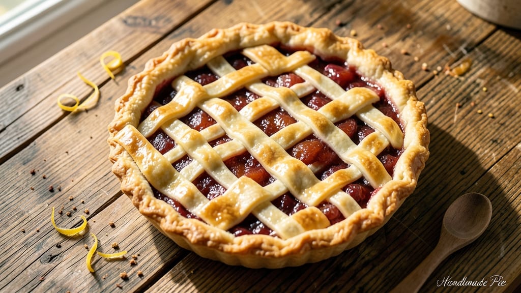 10-Inch Double-Crust Pie Recipe: Foil-Sealed Crust That Stays Golden Through Baking