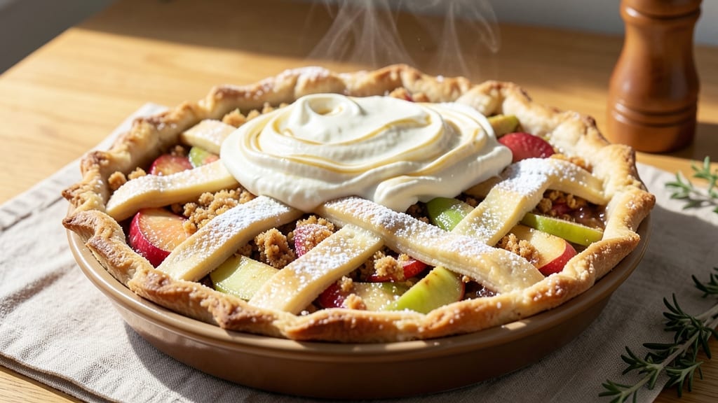 6 Apple Pie Recipe: Spiced Filling and Buttery Streusel Fusion