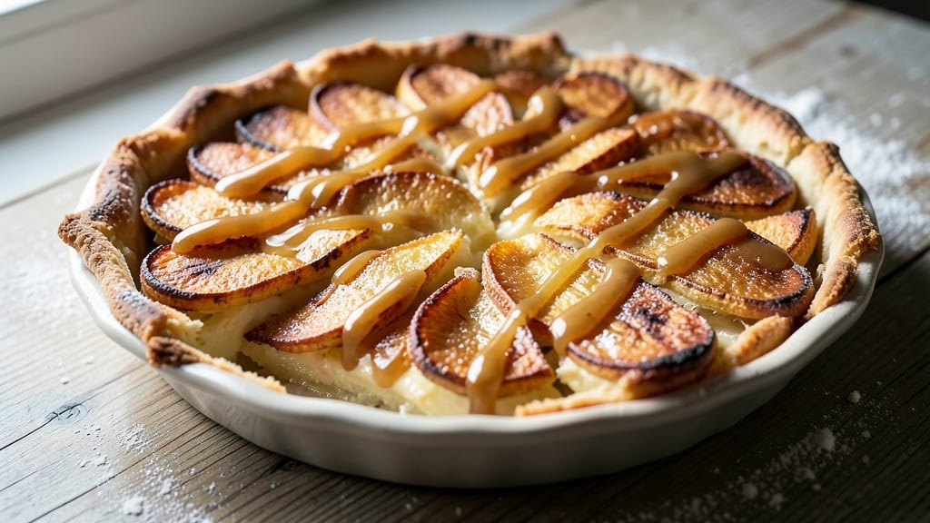 Sliced Potato Pie Recipe: Crispy Top, Creamy Vanilla Swirl Magic