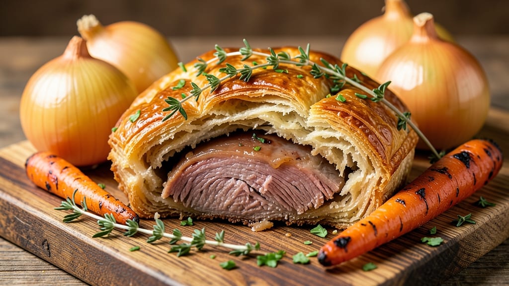Hairy Bikers' Pork Pie Recipe: Flaky Pastry Crust with Savory Meat Magic