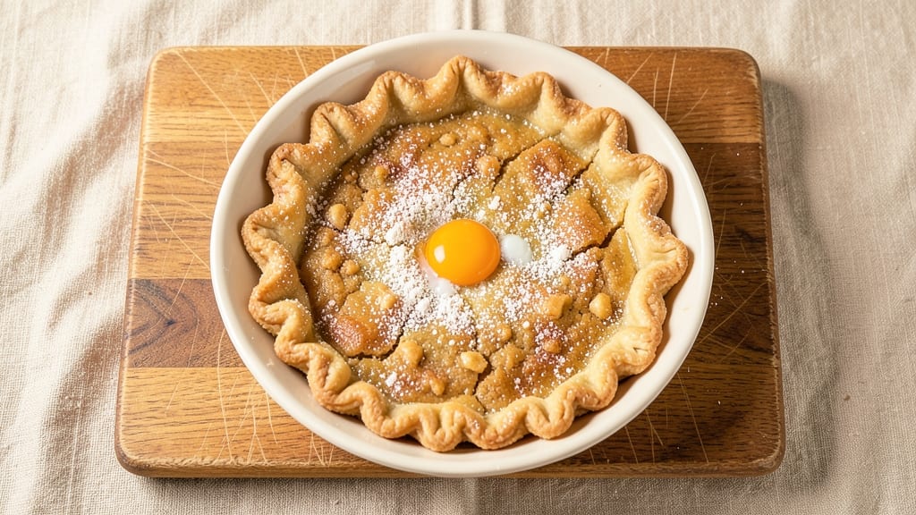 11-Inch Pie Crust Recipe: Double-Layered Flakiness Without Shrinkage